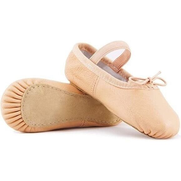 Size 13.5 DIPUG Little Kids Leather Ballet Shoes - Picture 1 of 1